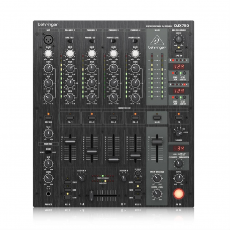 BEHRINGER DJX750 5-CHANNEL DJ PRO MIXER